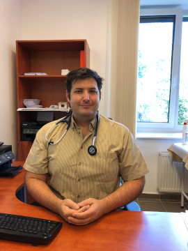 Dr. Bakos Attila, praxisvezető háziorvos